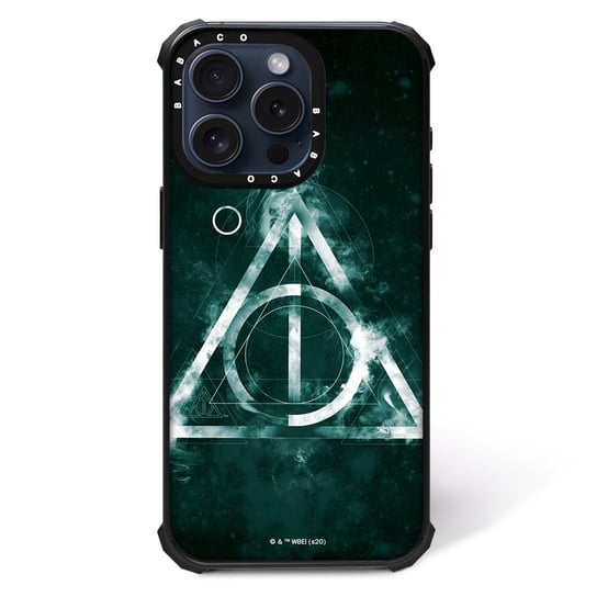 ERT GROUP Oryginalne i oficjalnie licencjonowane Harry Potter wzór Harry Potter 018 Magnetyczne etui na telefon komórkowy IPHONE 14 PRO Etui kompatybilne z MagSafe, Czarny ERT Group