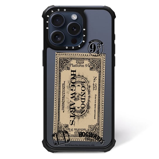 ERT GROUP Oryginalne i oficjalnie licencjonowane Harry Potter wzór Harry Potter 043 Magnetyczne etui na telefon komórkowy IPHONE 14 PRO MAX Etui kompatybilne z MagSafe, Beżowy ERT Group