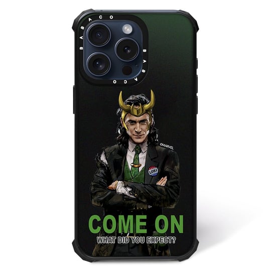 ERT GROUP Oryginalne i oficjalnie licencjonowane Marvel wzór Loki 005 Magnetyczne etui na telefon komórkowy IPHONE 13 PRO MAX Etui kompatybilne z MagSafe, Wielobarwny ERT Group