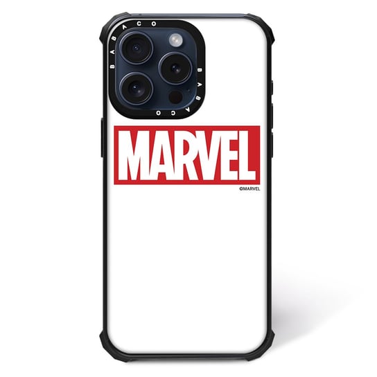 ERT GROUP Oryginalne i oficjalnie licencjonowane Marvel wzór Marvel 006 Magnetyczne etui na telefon komórkowy IPHONE 13 Etui kompatybilne z MagSafe, Biały ERT Group