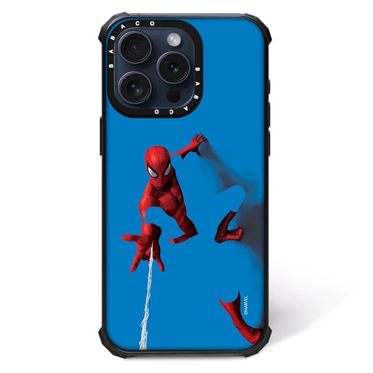 ERT GROUP Oryginalne i oficjalnie licencjonowane Marvel wzór Spider Man 048 Magnetyczne etui na telefon komórkowy IPHONE 14 PLUS Etui kompatybilne z MagSafe, Niebieski ERT Group