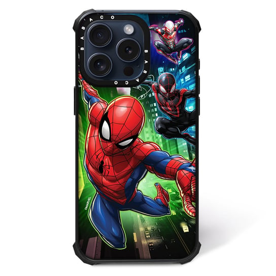 ERT GROUP Oryginalne i oficjalnie licencjonowane Marvel wzór Spider Man 051 Magnetyczne etui na telefon komórkowy IPHONE 14 PLUS Etui kompatybilne z MagSafe, Wielobarwny ERT Group