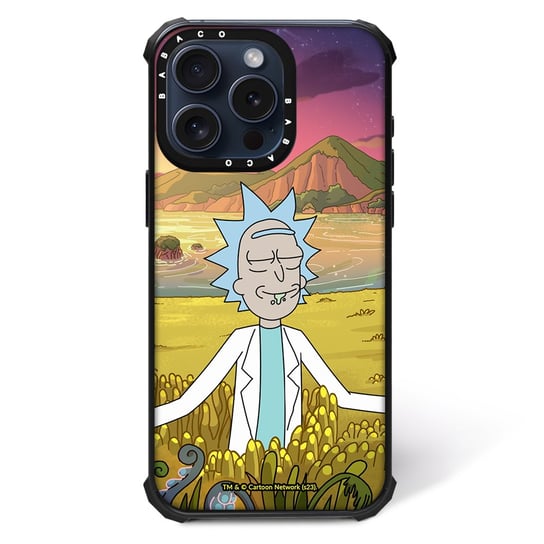 ERT GROUP Oryginalne i oficjalnie licencjonowane Rick and Morty wzór Rick i Morty 047 Magnetyczne etui na telefon komórkowy IPHONE 14 PLUS Etui kompatybilne z MagSafe, Wielobarwny ERT Group