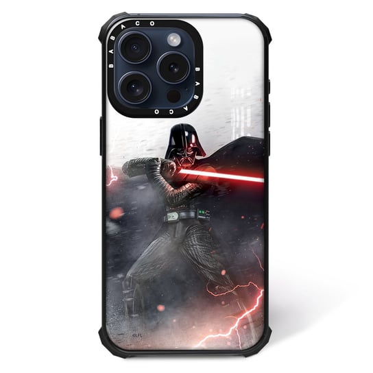 ERT GROUP Oryginalne i oficjalnie licencjonowane Star Wars wzór Darth Vader 002 Magnetyczne etui na telefon komórkowy IPHONE 15 Etui kompatybilne z MagSafe, Wielobarwny ERT Group