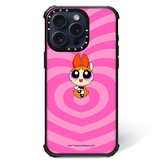 ERT GROUP Oryginalne i oficjalnie licencjonowane The Powerpuff Girls wzór Atomówki 004 Magnetyczne etui na telefon komórkowy IPHONE 14 PLUS Etui kompatybilne z MagSafe, Różowy ERT Group