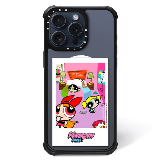 ERT GROUP Oryginalne i oficjalnie licencjonowane The Powerpuff Girls wzór Atomówki 021 Magnetyczne etui na telefon komórkowy SAMSUNG S23 Etui kompatybilne z MagSafe, Przeźroczysty ERT Group