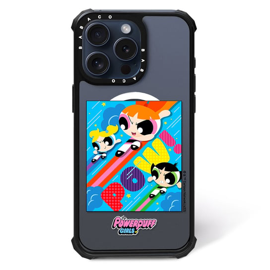 ERT GROUP Oryginalne i oficjalnie licencjonowane The Powerpuff Girls wzór Atomówki 025 Magnetyczne etui na telefon komórkowy SAMSUNG S23 Etui kompatybilne z MagSafe, Przeźroczysty ERT Group