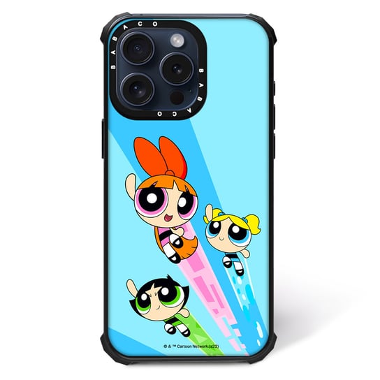 ERT GROUP Oryginalne i oficjalnie licencjonowane The Powerpuff Girls wzór Atomówki 032 Magnetyczne etui na telefon komórkowy IPHONE 14 PLUS Etui kompatybilne z MagSafe, Niebieski ERT Group