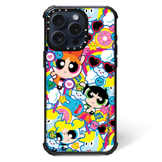 ERT GROUP Oryginalne i oficjalnie licencjonowane The Powerpuff Girls wzór Atomówki 041 Magnetyczne etui na telefon komórkowy IPHONE 14 PLUS Etui kompatybilne z MagSafe, Wielobarwny ERT Group