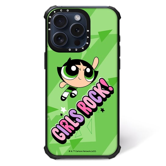 ERT GROUP Oryginalne i oficjalnie licencjonowane The Powerpuff Girls wzór Atomówki 046 Magnetyczne etui na telefon komórkowy IPHONE 13 Etui kompatybilne z MagSafe, Zielony ERT Group