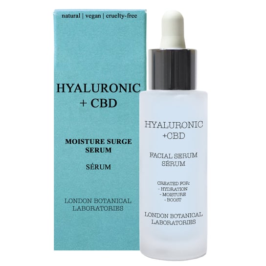 ErthSkin London, Serum nawilżający z kwasem hyaluronowym i CBD, 30ml ErthSkin London