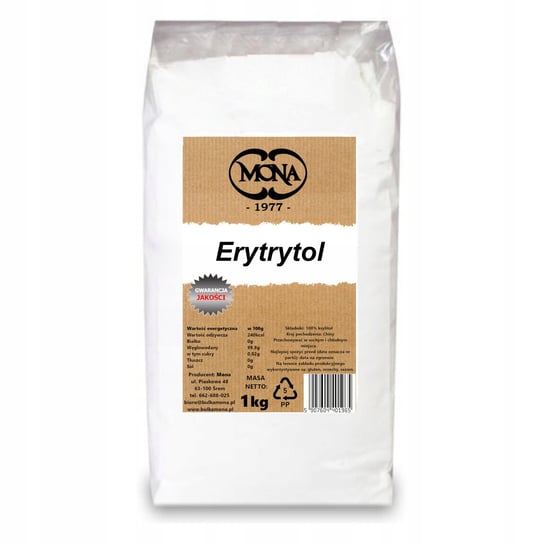 Erytrytol Mona 1Kg Premium Dobry Cukier Erytrol MONA
