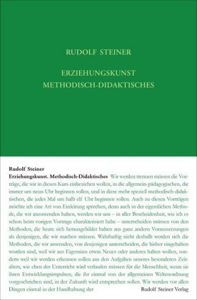 Erziehungskunst. Methodisch-Didaktisches - Rudolf Steiner Verlag ...