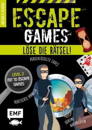 Escape Games - Löse die Rätsel! Edition Michael Fischer