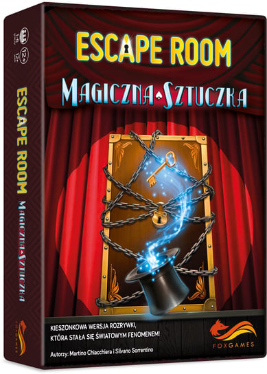 Escape Room Magiczna Sztuczka, gra logiczna, FoxGames FoxGames