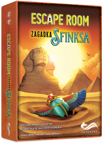 Escape Room Zagadka Sfinksa, gra logiczna, FoxGames FoxGames