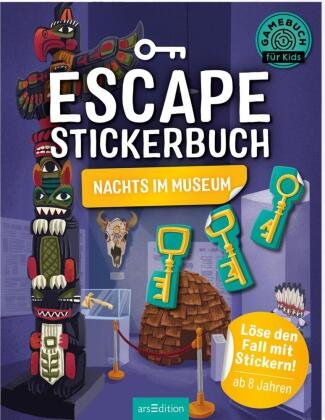 Escape-Stickerbuch - Nachts im Museum Ars Edition