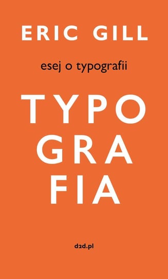 Esej o typografii Gill Eric