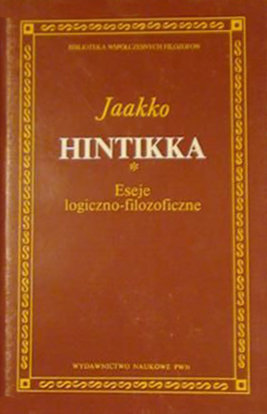 Eseje logiczno-filozoficzne Hintikka Jaakko