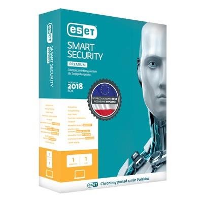ESET Smart Security Premium, BOX, 1 użytkownik, polski Inny producent