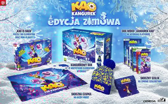 ESP: Kangurek Kao Edycja Zimowa, PS5 Cenega