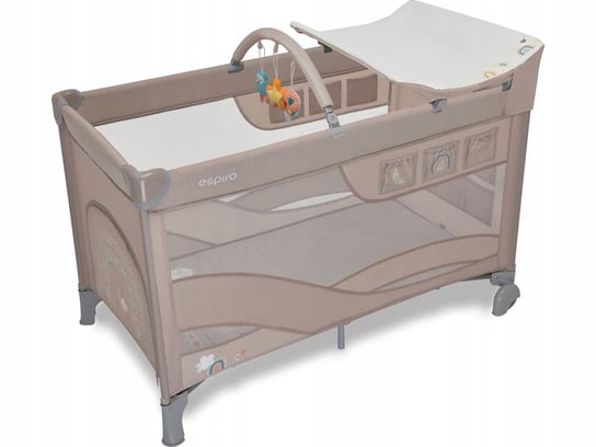 Espiro łóżeczko turystyczne Dream dwa poziomy Baby Design