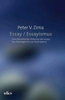 Essay / Essayismus Zima Peter V.