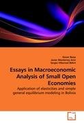 Essays in Macroeconomic Analysis of Small Open Economies Barja Gover