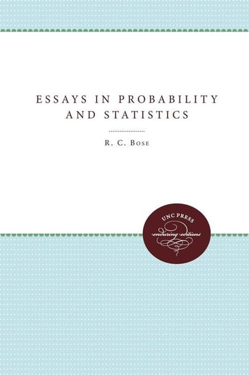 Essays in Probability and Statistics Longleaf Services on behalf of Univ of N. Carolina