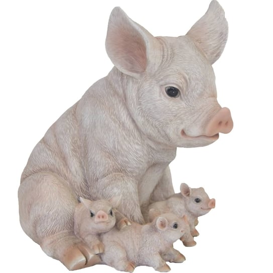 Esschert Design Figurka świnki z prosiętami, 19,4 x 22,3 x 24,3 cm Esschert Design