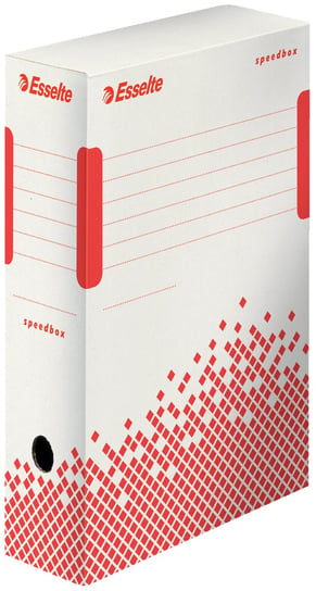 Esselte, pudło ekologiczne do archiwizacji speedbox, 100 mm, białe Esselte