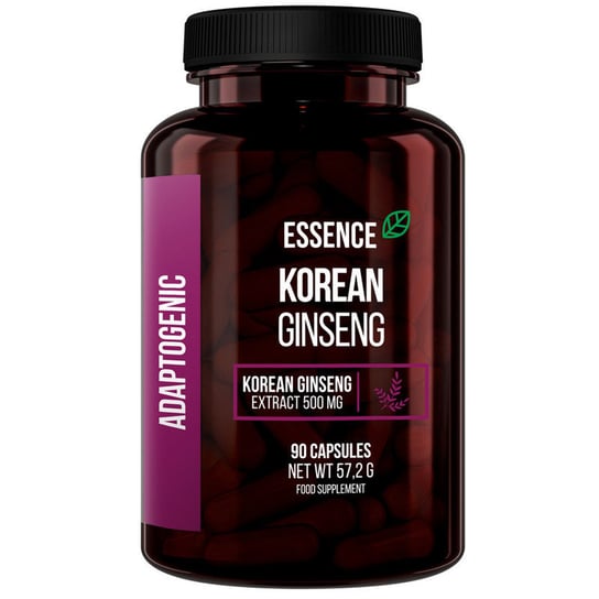 ESSENCE Korean Ginseng Suplementy diety, 90 kaps. Essence