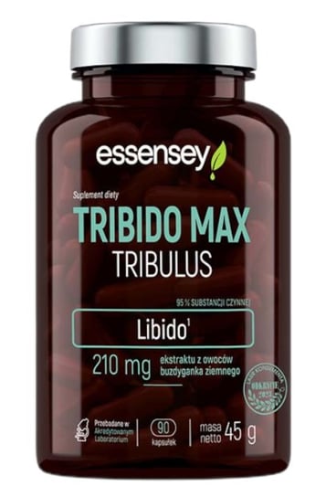 Essensey, Tribido Max Tribulus, Suplementy diety, 90 kapsap. Inna marka