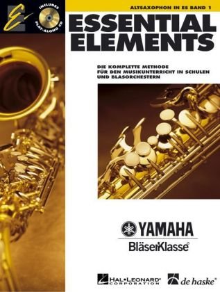 Essential Elements 01 für Altsaxophon Haske Hal Leonard Gmbh