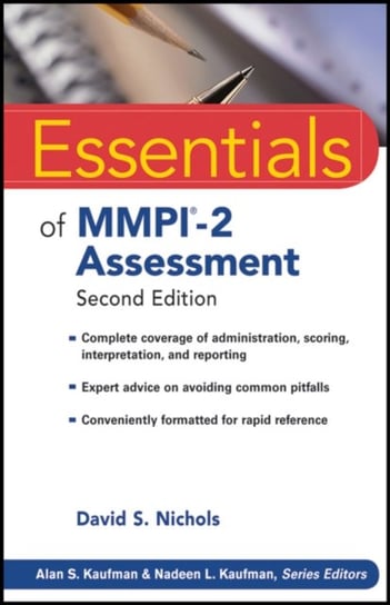 Essentials of MMPI-2 Assessment David S. Nichols