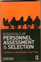 Essentials of Personnel Assessment and Selection Highhouse Scott, Doverspike Dennis, Guion Robert M.