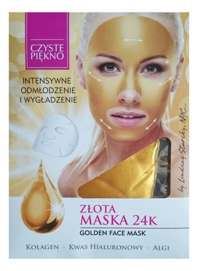 Estetica CZYSTE PIĘKNO ZŁOTA MASKA 24 K GOLDEN FACE MASK Intensywne Odmłodzenie I Wygładzenie Estetica