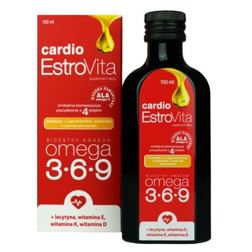 EstroVita, Cardio, Suplement diety, 150 ml SKOTAN