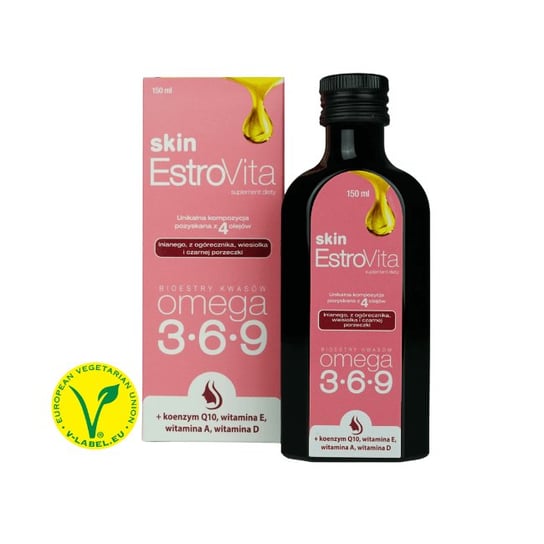 EstroVita, Skin, Suplement diety, 150 ml SKOTAN