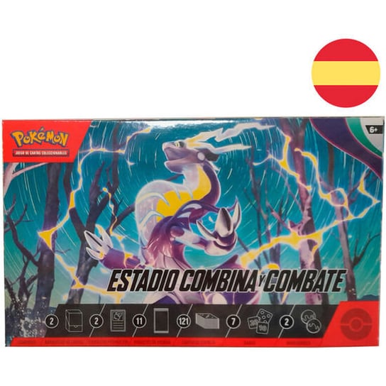 Estuche Juego Cartas Coleccionables Estadio Combina Y Combate Pokemon BANDAI