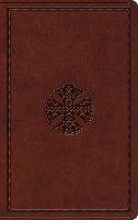 ESV Value Thinline Bible (Trutone, Brown, Mosaic Cross Design) Crossway Books