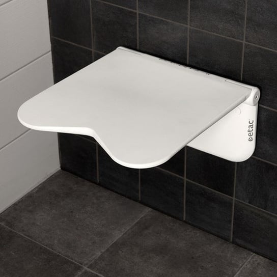 Etac Relax - Krzesełko Prysznicowe Naścienne Kol. Biały Bez Podłokietników (125 Kg) Inna marka