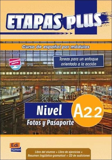Etapas Plus A2.2. Podręcznik z ćwiczeniami + CD Opracowanie zbiorowe