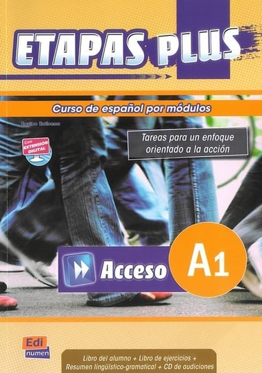 Etapas Plus. Acceso A1. Podręcznik + ćwiczenia + CD Opracowanie zbiorowe