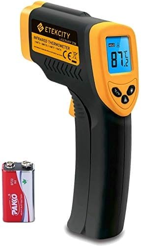 Etekcity Lasergrip 774 - Cyfrowy Termometr Na Podczerwień Przemysłowy Żółty/Czarny: Precyzyjny Pomiar W Szerokim Zakresie Temperatury Inna marka