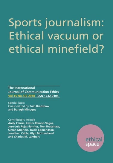 Ethical Space Vol.15 Issue 1/2 Arima Publishing