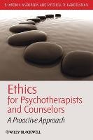 Ethics Psychotherapists Counse Anderson Sharon K., Handelsman Mitchell M.