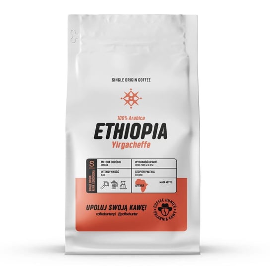 Etiopia Yirgacheffe Kawa Ziarnista - 1000 G COFFEE HUNTER