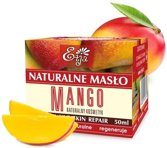 Etja, naturalne rafinowane masło Mango, 50 ml Etja