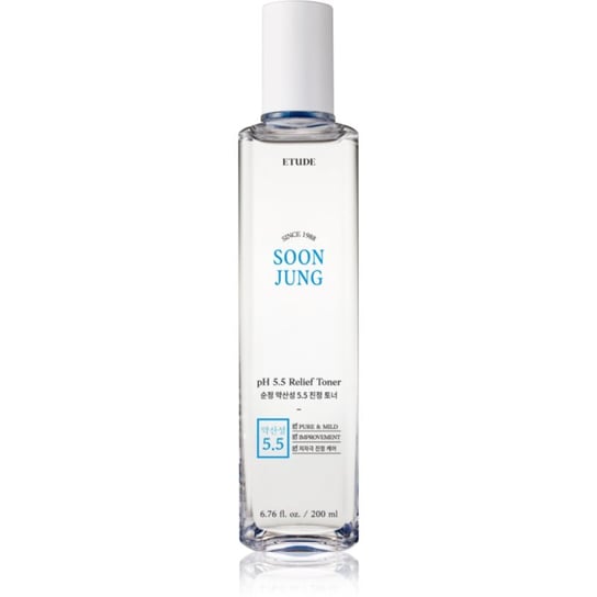 ETUDE SoonJung pH 5.5 Relief Toner łagodzący tonik do twarzy regenerująca i odnawiająca skórę 200 ml Inna marka